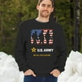 thumbnail image 4 of US Army Be All You Can Be Sweatshirt American Flag Military Veteran DD 214 Patriotic Armed Forces Licensed Crewneck, 4 of 7