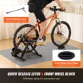thumbnail image 4 of KFFKFF Support d'Entraînement pour Vélo, Support de Vélo Magnétique Fixe pour Roues de 26 Pouces-29 Pouces, 8 Niveaux de Résistance Réglables, Moteur Silencieux, Compact pour Cyclisme Intérieur, Inclut Dégagement Rapide, 4 of 9