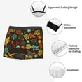 thumbnail image 6 of Kll Black Head Woman With Birds Hair Men'S Cotton Boxer Briefs Underwear-Xx-Large, 6 of 9