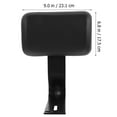 thumbnail image 2 of Milisten Safety Back Cushion Electric Bicycles Backrest Practical Rear Rest Bike Seat Cushion, 2 of 5