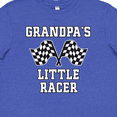 thumbnail image 4 of Inktastic Grandpa Little Racer Car Racing Youth T-Shirt, 4 of 5
