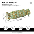 thumbnail image 3 of Gaeub Tangerine Print Candy Pillow Cylindrical Pillows,Candies Shaped Accent Throw Pillow Including pillow core, for Couch Bed Sofa Living Room 22.4 x 9.8Inches, 3 of 8