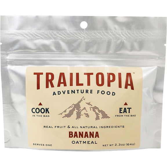Trailtopia Banana Oatmeal