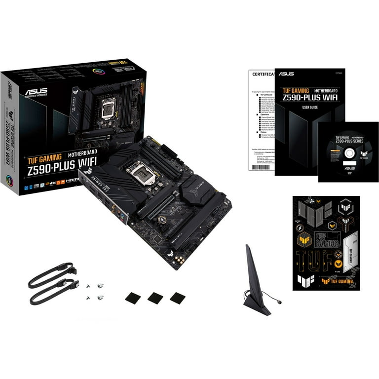 TUF GAMING Z590-PLUS Desktop Motherboard - Intel Z590 Chipset