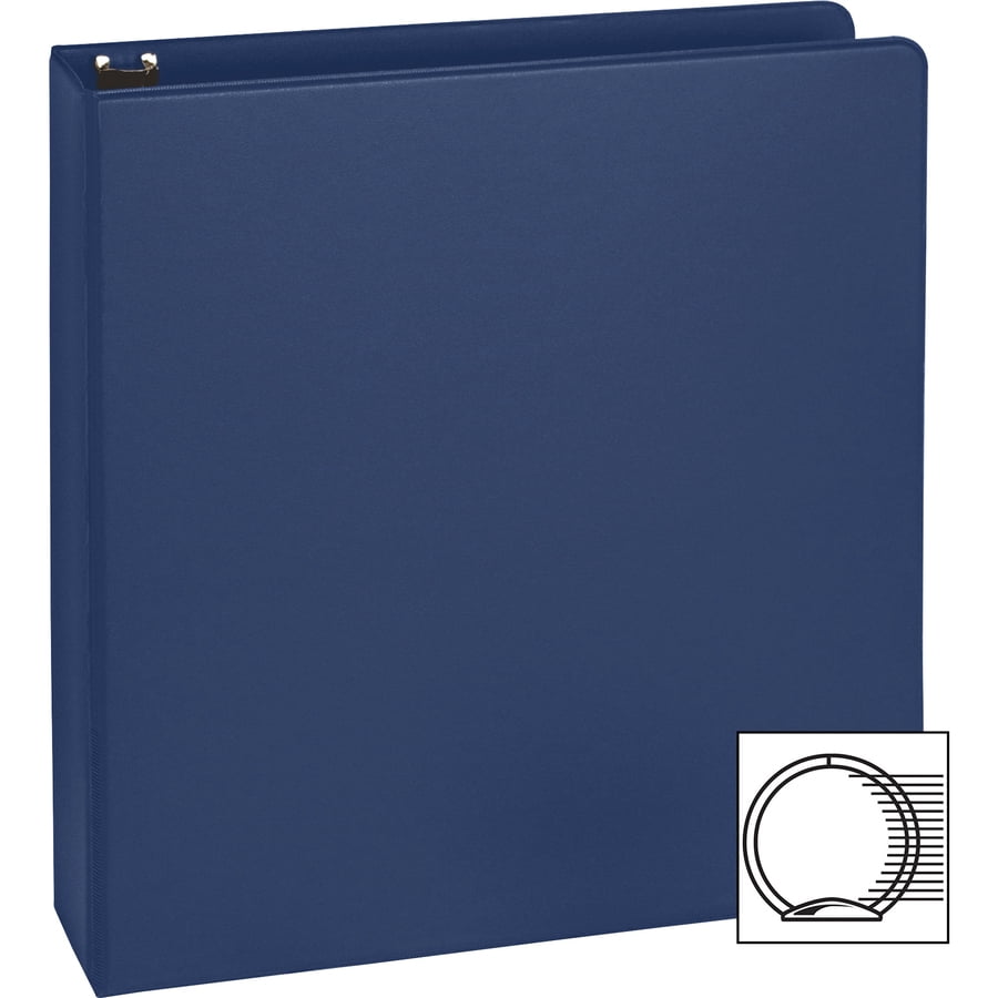 Business Source Binder 8.5 x 11 Inch 3 Inch (Pack of 3)