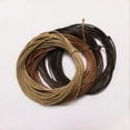 thumbnail image 3 of yuksok 2mm Waxed Nylon Cord Jewellery Making String Findings 10m Black, 3 of 9