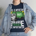 thumbnail image 4 of School is Important But Garbage Trucks are Importanter Unisex T-Shirt, 4 of 5