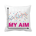 thumbnail image 1 of Mathematical Coordinates Target Set Throw Pillow Sleeping Sofa Cushion Cover, 1 of 3