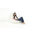 thumbnail image 1 of Lounge & Co White Sherpa Bean Bag Cover, 1 of 1