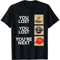 thumbnail image 1 of Funny You Lost You Lost You Next Same Shit - Camiseta con sombrero diferente, 1 of 2