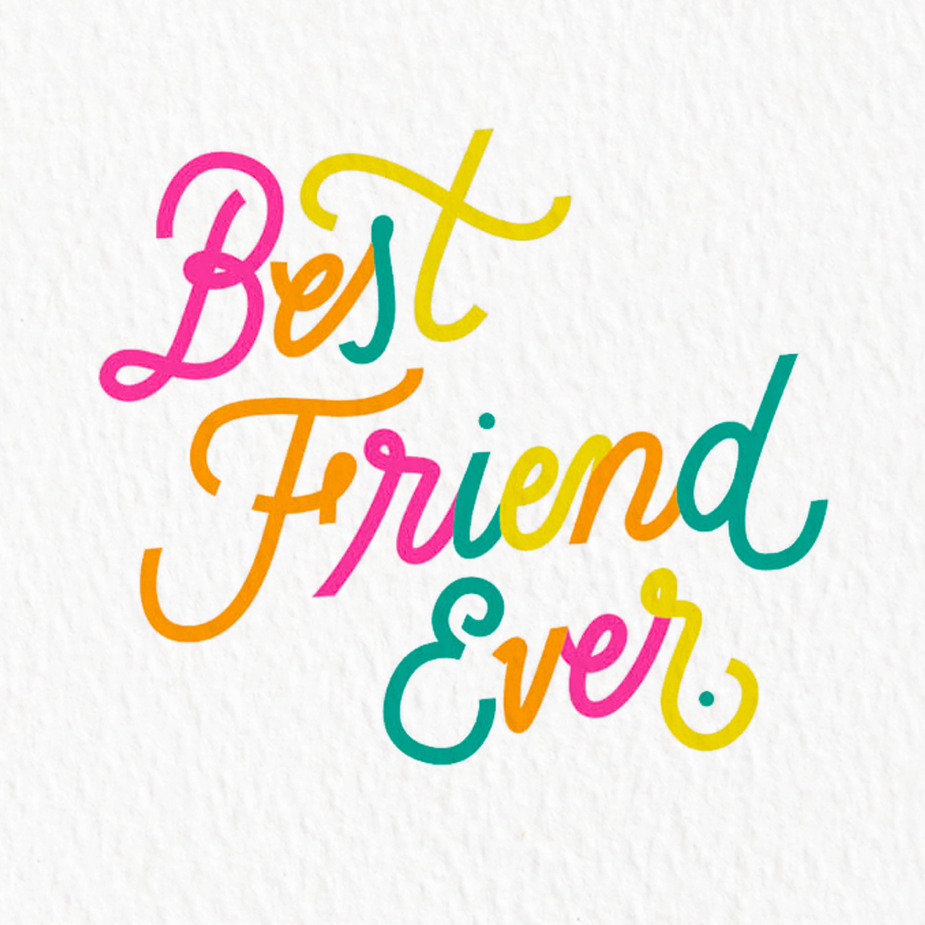 Hallmark Good Mail Friendship Card (Best Friend Ever)