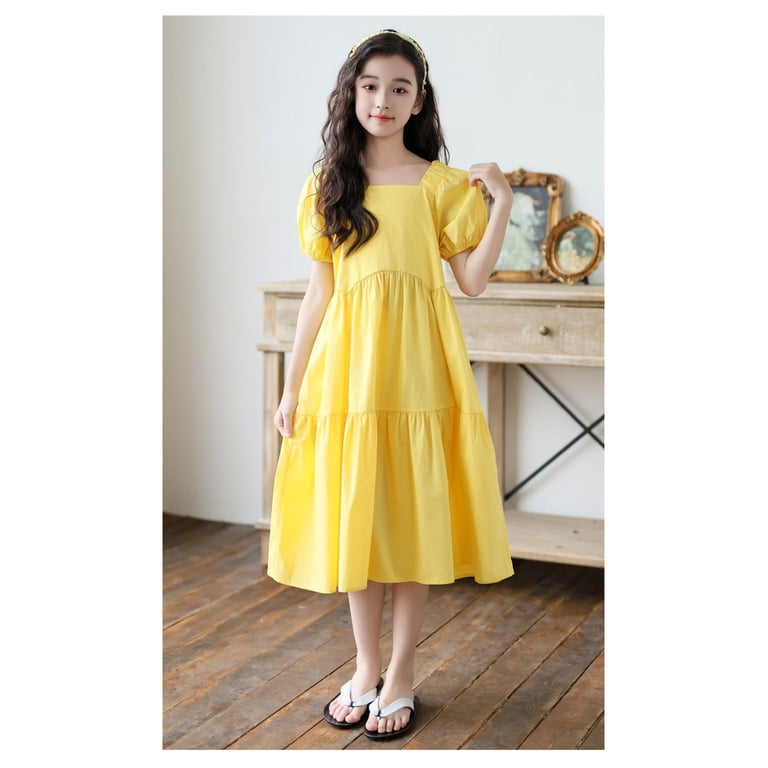 cute summer yellow dress Cute Yellow Gingham Tiered Mini Dress | Trendy Women's Dress