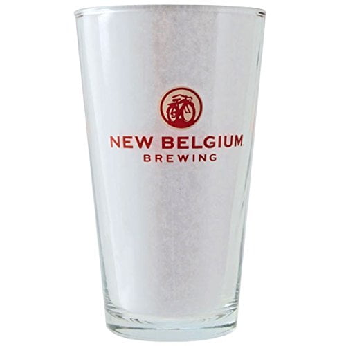 Pre-Owned New Belgium Brewing Beer Pint Glass 16 oz