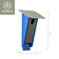 thumbnail image 3 of Outdoor Leisure Products Model GM20GBL Peterson Blue-Bird House Made with HDPE in Blue and Gray, 3 of 8