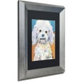 thumbnail image 2 of Trademark Fine Art "Lulu" Canvas Art by Pat Saunders-White, Black Matte, Silver Frame, 2 of 4