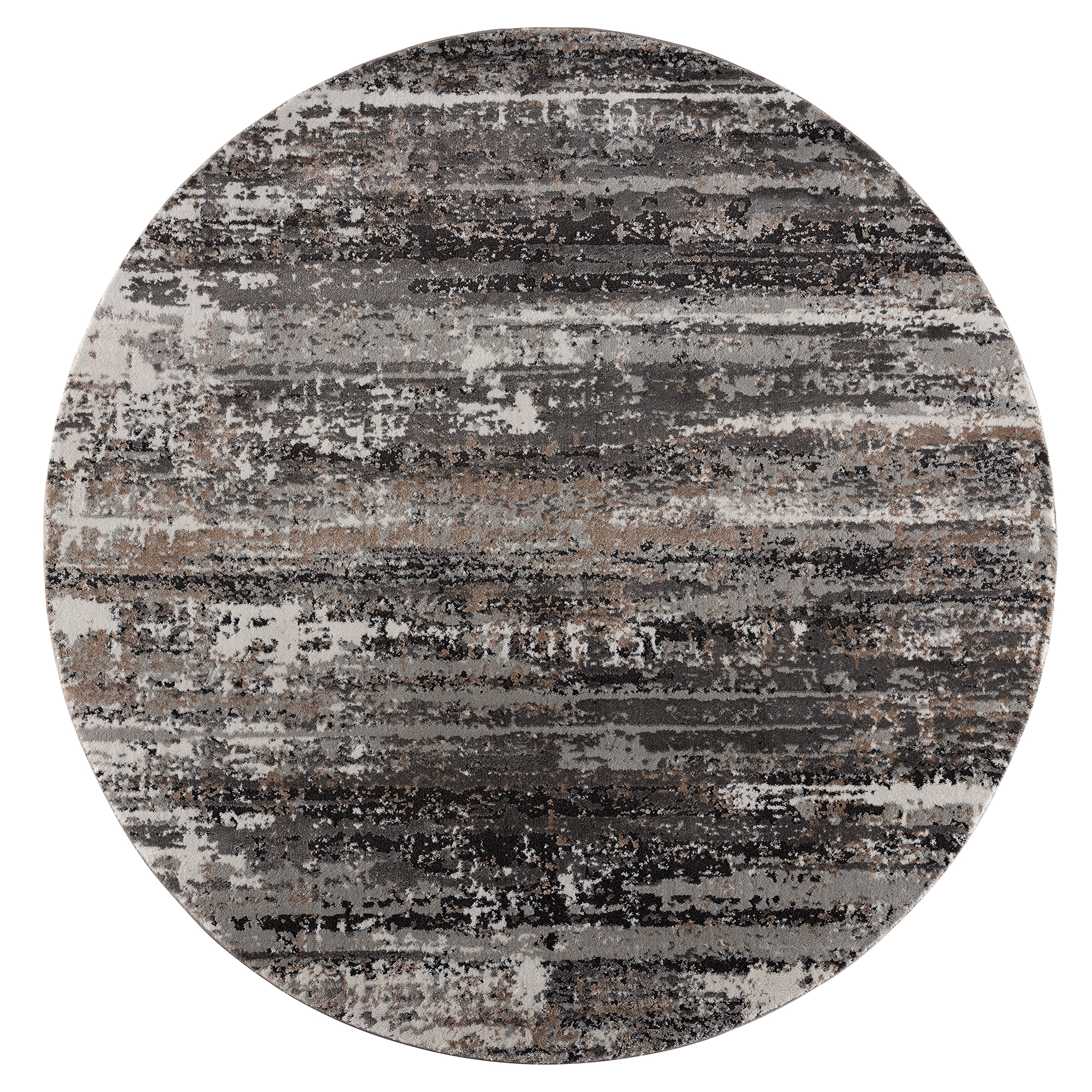 United Weavers Edinson Enzo Modern Abstract Area Rug, Grey, 7'11" x 7'11"