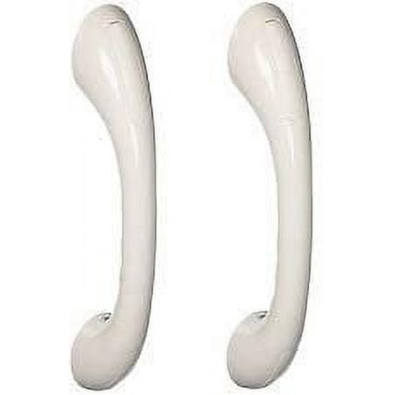 Moen LR2250DW 9-Inch Home Care Designer Hand Grip, Glacier White 5-Pack