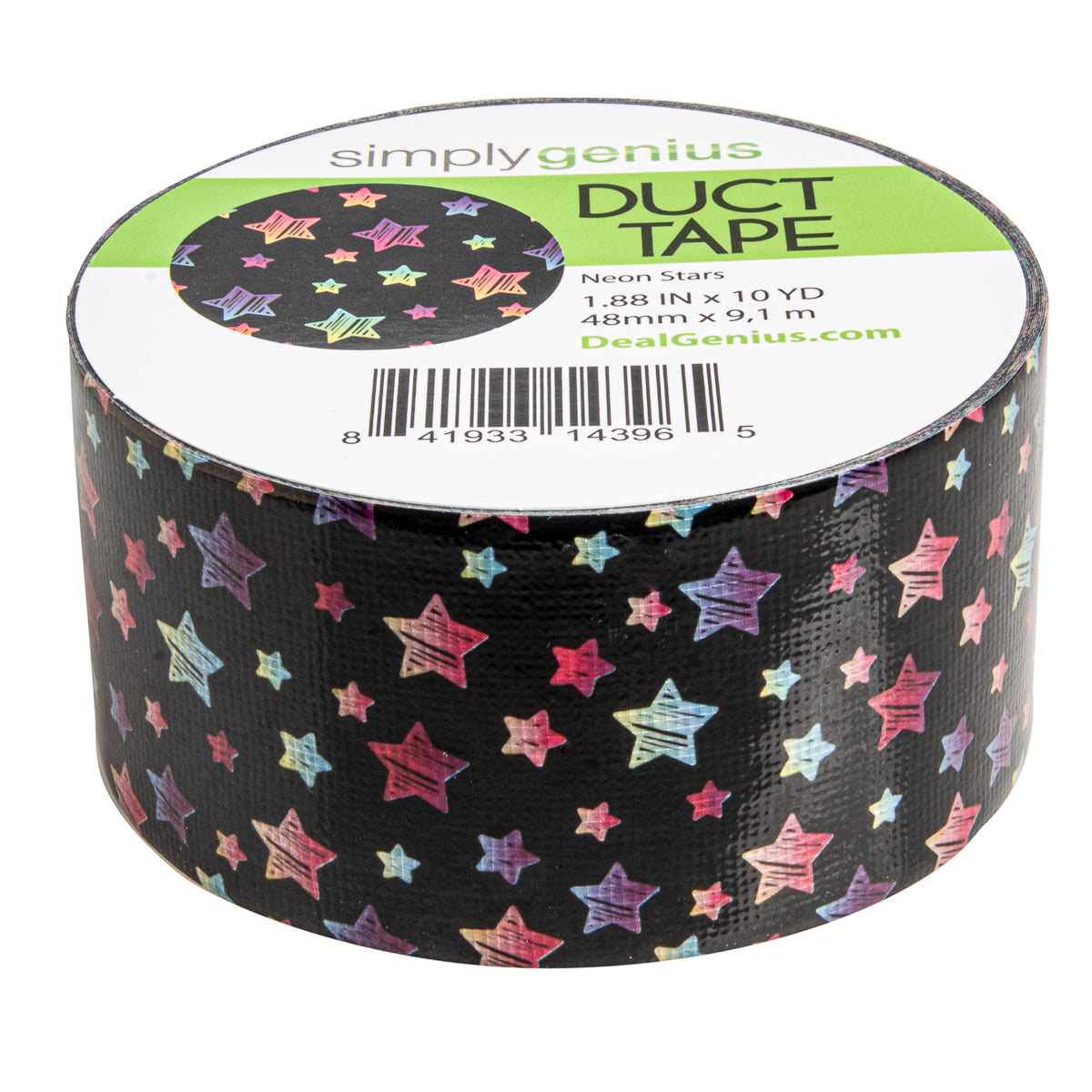 Simply Genius (12 Pack) Patterned Colored Duct Tape Variety Pack 