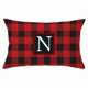 thumbnail image 1 of Funda de almohada navideña | Estampado de lino de gnomo sin rostro y copo de nieve | Cremallera oculta | Decoración navideña de temporada para sofá y sala de estar, 1 of 1