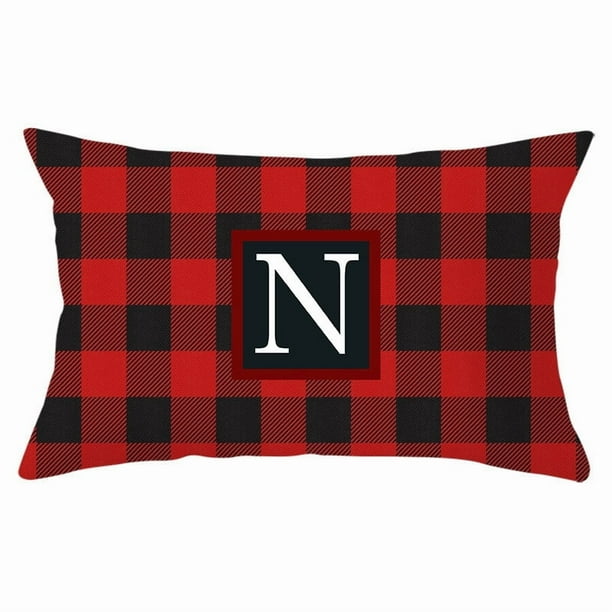 Funda de almohada navideña | Estampado de lino de gnomo sin rostro y copo de nieve | Cremallera oculta | Decoración navideña de temporada para sofá y sala de estar