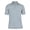 Heather Grey, variant on Monterey Club Men's Heather Stripe Tailored Collar Golf Polo Shirt #1280