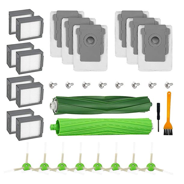 Reemplazo de robots de barrido Para Irobot Roomba I7 E6 I3 filtro Hepa cepillo principal cepillo lateral trapo trapeador
