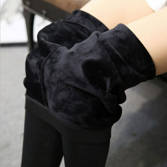 SNKSDGM Women's Plus Yoga Pants Women Cotton Capri Flare Leggings for Women Plus Size 4X-5X Womens Leather Leggings Stretch High Waisted Pleather Warm Pants Plus Size Leggings with Pockets