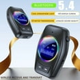 thumbnail image 4 of Bluetooth 5.4 Audio Receiver and Transmitter, AUX Bluetooth Adapter, 3.5mm Wireless Audio Receiver, HD Display Screen, 10m Range, Lossless Sound Quality, Suit for Speaker/Home Stereo/Wired Headphones, 4 of 9