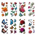 thumbnail image 1 of Etiqueta Engomada Del Tatuaje Temporal 8 pegatinas impermeables para tatuajes para hombres y mujeres (2) Ehuebsd Libre de BPA, 1 of 1