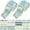 Green: 80pcs, variant on Jelly Roll Fabric Cotton Quilting Fabric 80 Precut Strips 2.56 x 19.69 Inches for Quilting and Sewing 20 Different Patterns