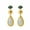 B, variant on Mightlink 1 Pair Women Hanging Earrings Flower Tassel Butterfly Decor Cubic Zirconia Electroplated Ear Decoration Jewelry Lady Prom Huggie Earring Party Dangle Earrings
