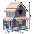thumbnail image 3 of Casa para Pájaros Home Bazaar Lovers Lane Cottage con Pared Trasera Removible, 3 of 9