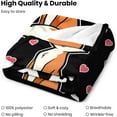 thumbnail image 5 of Fox Blanket Super Soft Cozy Fuzzy Flannel Throw Blanket for Women Kids Throw Blankets for Couch Bed Sofa Fox Living Room Decor Blankets Gifts for All Season,Just A Girl Who Loves Foxes,50x60 Inch, 5 of 6