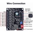 thumbnail image 3 of Voice Playback Module MP3 30W DYHL30T 9 Trigger TF Card Up To 32GB DC 12V24V MP3B, 3 of 5