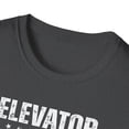 thumbnail image 4 of Elevator Mechanic USA Flag Elevator Technician Repairman Softstyle T-Shirt, 4 of 6