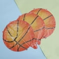 thumbnail image 3 of 12Pack Aluminum Balloon Basketball Shaped For Baby Shower 18 Inch, 3 of 8