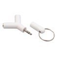 thumbnail image 2 of 3.5mm Y Shape Earphone Splitter Adapter Double Jack Adapter Compatible for Samsumg/iPhone MP3 Player, 2 of 8