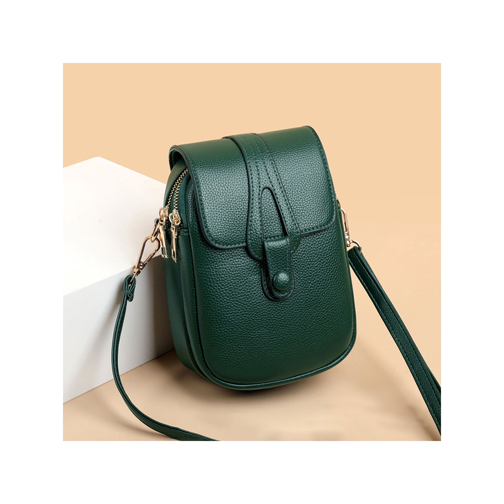 HiMONE Ladies Wallet Designer Crossbody Bags Messenger PU Leather