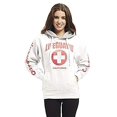 thumbnail image 2 of LIFEGUARD Official Ladies California Hoodie White X-Large, 2 of 3