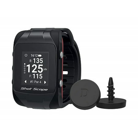 Shot Scope V2 Smart Golf Watch – GPS Dynamic Yardages; Automatic Performance Tracking; Worldwide Courses; 100+ Statistics for Clubs, Tee Shots, Approaches, Short Game and (Best Short Game In Golf)