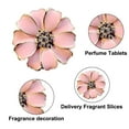 thumbnail image 3 of 3pcs Car air outlet fragrance tablets car Daisy air conditioning aromatherapy clip air outlet decoration clip, 3 of 5