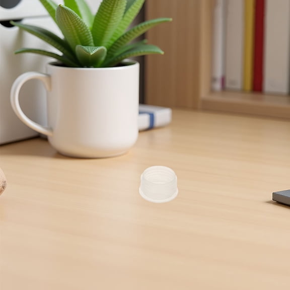 OFFIGAM Clear Plastic Planter Seal Plug for Indoor Plants, Prevents Water Leakage and Seepage, Easy to Install and