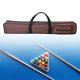 thumbnail image 1 of Funda para tacos de billar 1/2, bolsa para tacos de billar, compacta, resistente al desgaste, bolsa para tacos de billar Café, 1 of 8