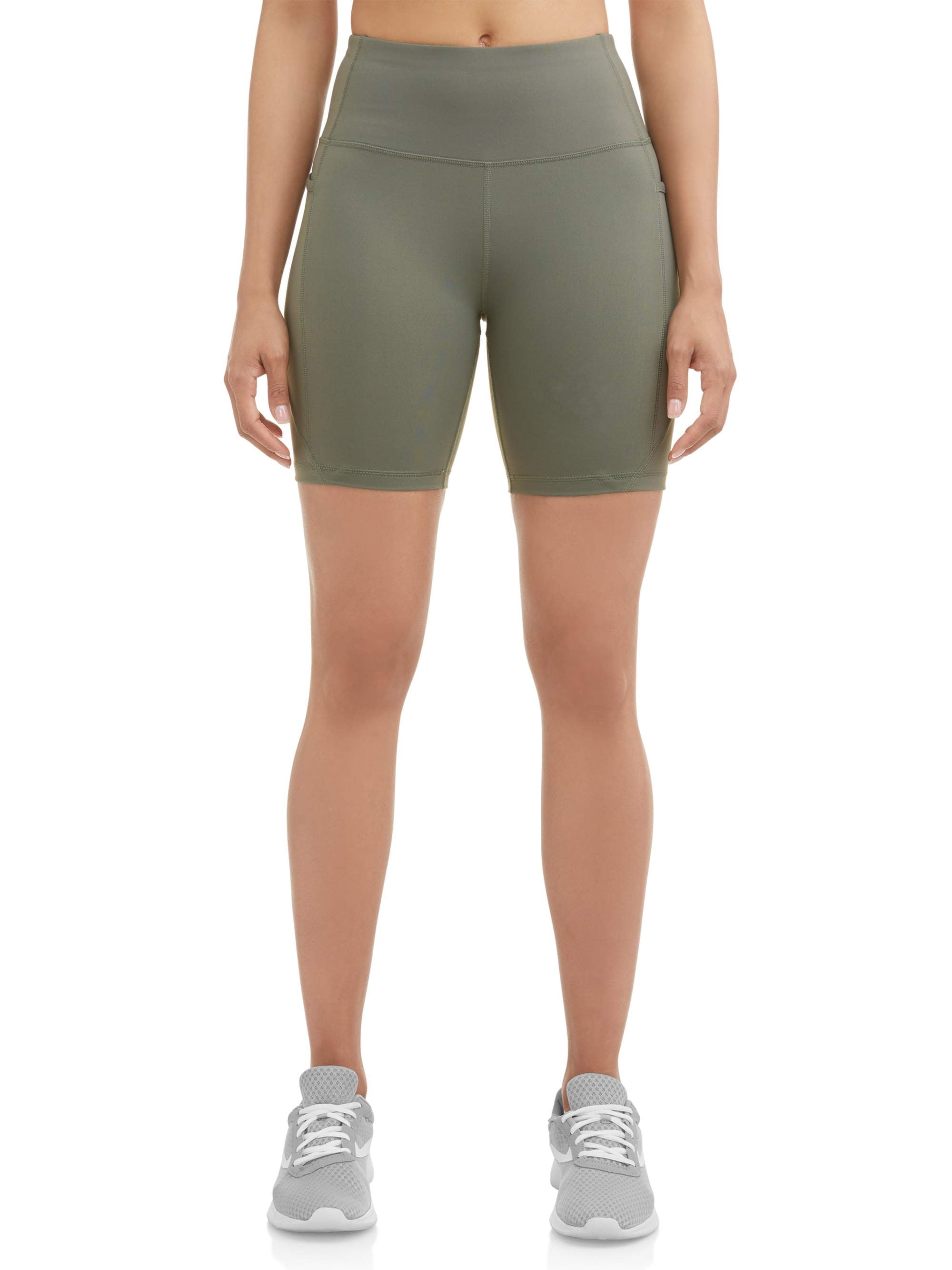 spandex biker shorts walmart