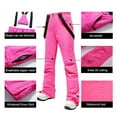 thumbnail image 5 of Ski Pants Women Thicken Windproof Waterproof Winter Snow Pants Outdoor Sports Snowboarding Warm Breathable Overalls, 5 of 21