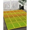thumbnail image 3 of Ahgly Company Machine Washable Indoor Square Transitional Golden Brown Yellow Area Rugs, 7' Square, 3 of 7