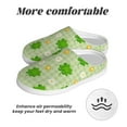 thumbnail image 6 of Lsque St Patrick's Day11 Pattern Womens Comfort Cotton on Scuff With Memory Foam and Anti-skid Sole Slipper-39/40, 6 of 7
