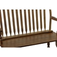 thumbnail image 5 of Carolina Classics Windsor 44" Bench in Antique Elm Finish, 5 of 5