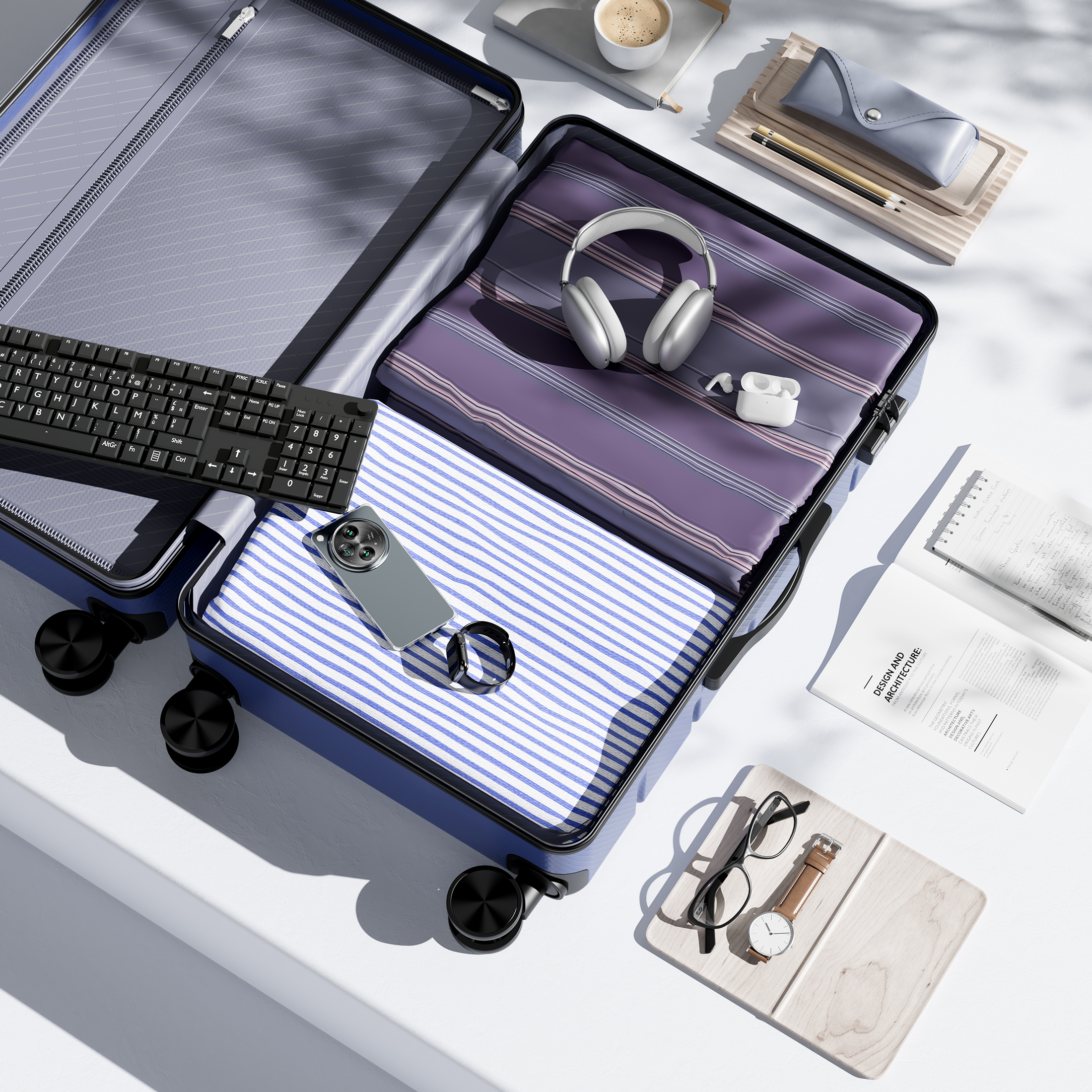 Edx 28 Inch Expandable Hardside Luggage with TSA Lock photo 5