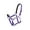 Purple, variant on Tough 1 Miniature Adjustable Crystal Overlay Nylon Halter